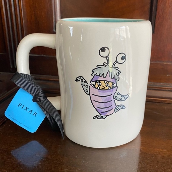 Rae Dunn Pixar BOO! Monsters Inc Disney Double Sided Mug NWT - Picture 7 of 8